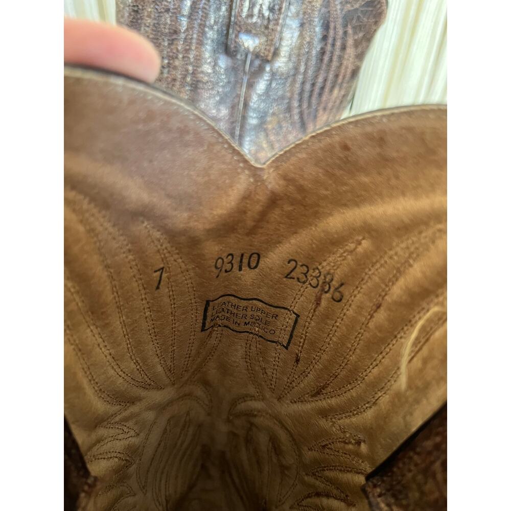 Steve Madden Leather Cowboy Boots - Picture 5 of 6